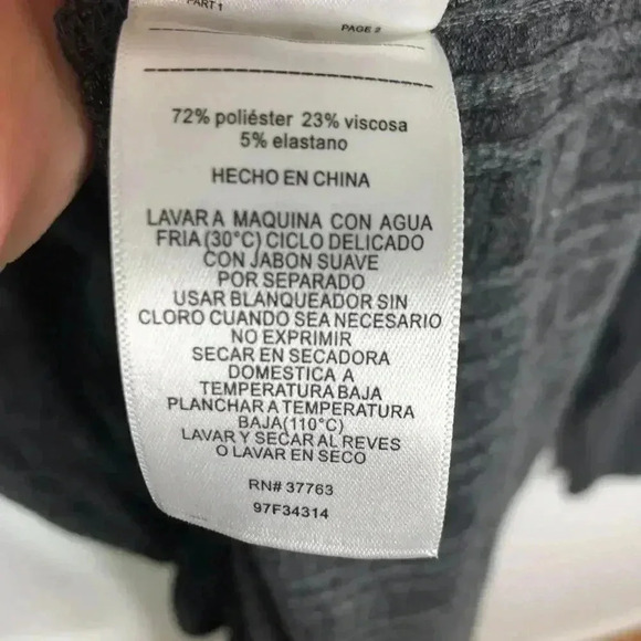 Laundry by Shelli Segal Grey Heathered Ribbed Keyhole Dress Women's Size 14 - Picture 11 of 11